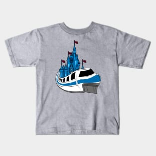 Magical Monorail Kids T-Shirt